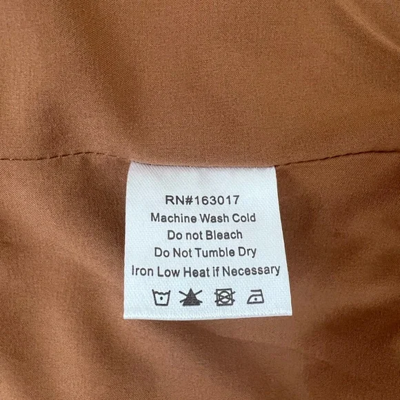 Princess Polly PU Bustier in Brown, Sz 10, Vegan Leather - Picture 8 of 8